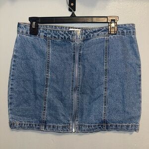 Forever 21 Blue Denim Mini Skirt